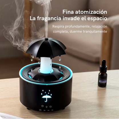 Humidificador Relajante de Lluvia