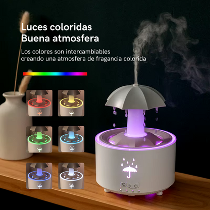 Humidificador Relajante de Lluvia