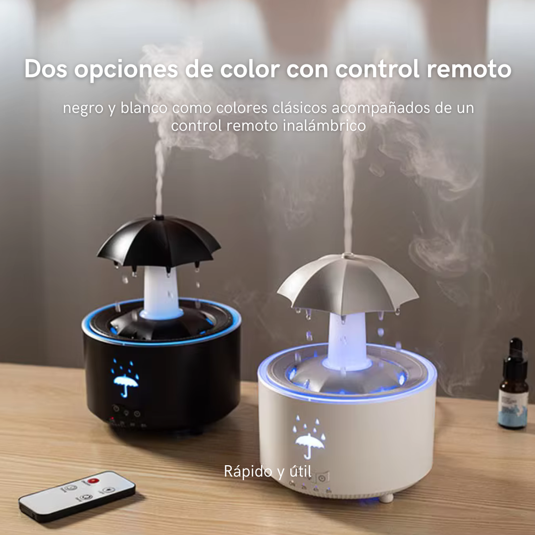 Humidificador Relajante de Lluvia